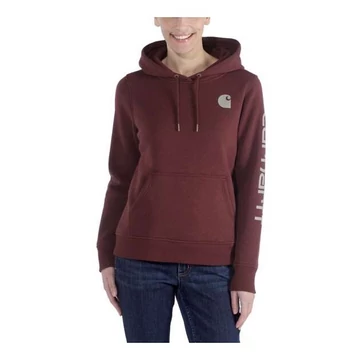 102791 - Carhartt Clarksburg Sleeve Logo Női Kapucnis Pulóver - munkaruha - védőöltözet