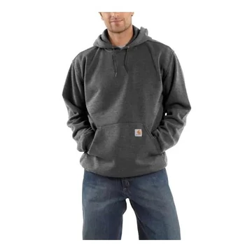 K121 - Carhartt Kapucnis Pulóver - Szénszürke, XS - munkaruha - védőöltözet