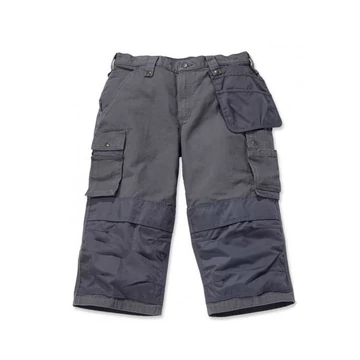 100455 - Carhartt EMEA MP Rip-Stop 3/4-es Rövidnadrág - Szürke, 32 - munkaruha - védőöltözet