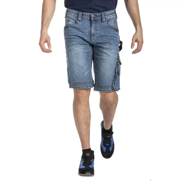 RICA LEWIS Sunjoba farmer rövid munkanadrág - Farmerkék, 38 - RLSUNJOBA