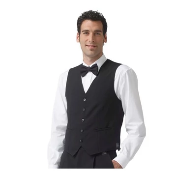 28GT0010 - Siggi Stefano Mellény - Fekete, L - munkaruha - védőöltözet