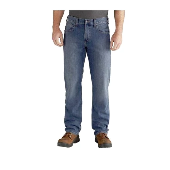 102804 - Carhartt Rugged Flex Farmernadrág - Kék, 40/32 - munkaruha - védőöltözet