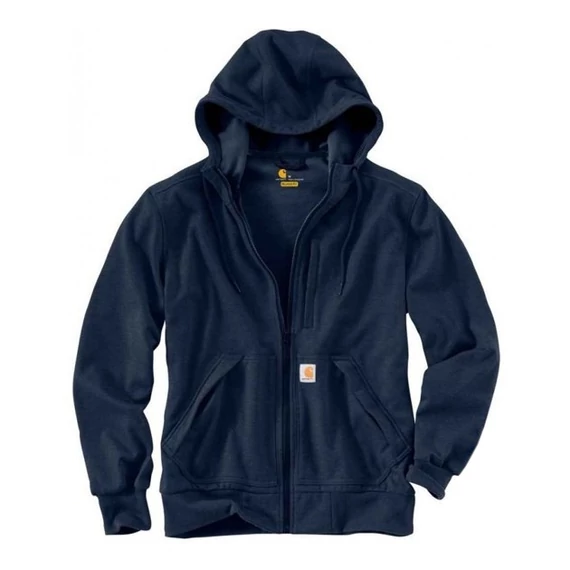 101759 - Carhartt Wind Fighter Kapucnis Cipzáras Pulóver - Sötétkék, XXL - munkaruha - védőöltözet