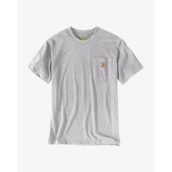 103296 - Carhartt Relaxed Fit Workwear Póló - S, Szénszürke - munkaruha - védőöltözet