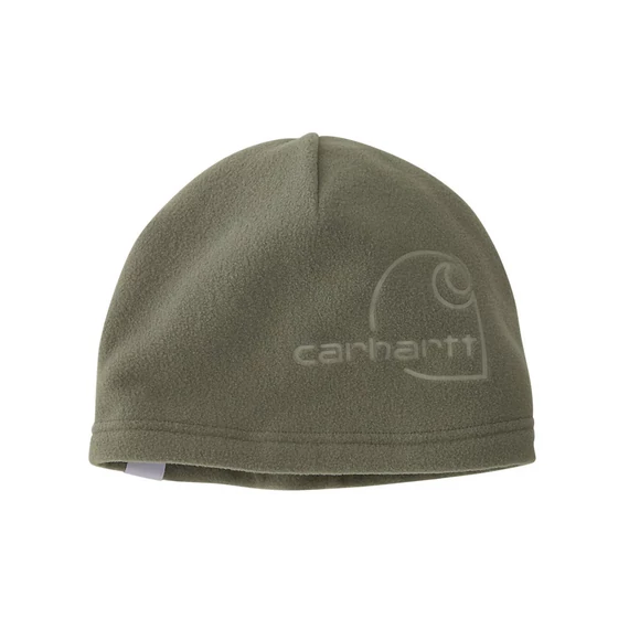 107186 - Carhartt Polár sapka dombornyomott emblémával - Halvány olajzöld - munkaruha - védőöltözet